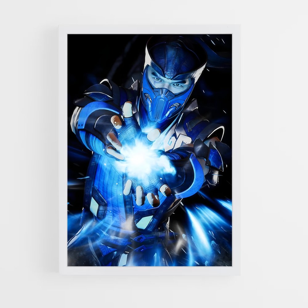 Poster Robot Éthéré – affiche Mortal kombat (vue 3)
